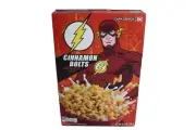 Quaker Oats DC Cap'n Crunch Cinnamon Bolts Cereal The Flash Barry Allen