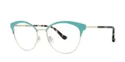 Kensie Highkey Turquoise Men's Glasses Blue Size 51 - Private Health Rebate - Blue Light Block Available