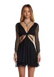 [Generation Kiss] Sydney Mini Dress - Black