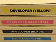 XEROX GENUINE OEM 7760 DEVELOPER KIT CMYK EXPEDITED SHIPPING SEALED