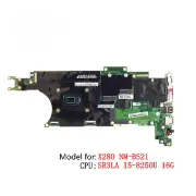 For Lenovo ThinkPad X280 NM-B521 Laptop Motherboar 01LX674 I5 8250U 16G 02HL316