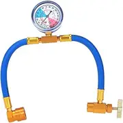 GLEAVI R134a Ac Filling Tube for Car 1/2 Thread Quick Connector Supplemental Plus Easy Diy Car Ac Service