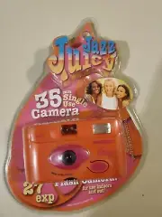 RARE Jazz Juicy 35mm single use camera.Film Expired 03/2006. New & Sealed.