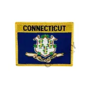 Connecticut State Patch / Connecticut Flag / Iron On