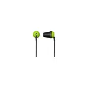 Koss Headphones PLUG G NOISE ISOLATING EARBUD GREEN MEMORY FOAM CUSHIONS