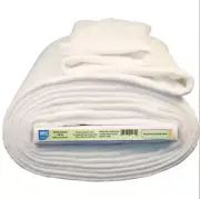 Quilt Batting Roll Natural Cotton Stabilizing Scrim Binder Craft 96 in x 9 Yard