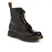 NIB Dr. Martens Distressed patent boots