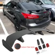 55" PRO Style Rear Trunk Spoiler Wing For Ford Focus 2000-2018 Carbon Fiber Look (for: Ford)