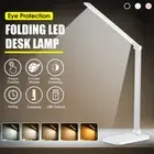 Folding LED Desk Table Lamp Dimmable Eye Protection Bedside Reading Study Light