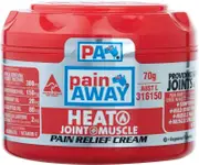 Pain Away Heat Pain Relief Cream 70g
