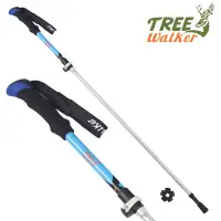 在飛比找博客來優惠-TreeWalker 輕量快扣式折疊登山杖(健行杖)-兩入組