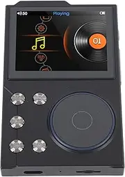 Portable MP3 Player with Bluetooth5.3, Lossless High Resolution Digital Player, Bidirectional Wireless Transfer, Support for DAC Amplifier, Native DSD, 16GB+256GB, 10H Playtime