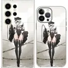 YoRHa 2 Type B NIER Automata Pantsu Case Cover Silicone / Shockproof / MagSafe