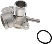 Aluminum Water Coolant Hose Connector Flange fit For Tiguan Passat B7 CC Golf MK6 A3 Q3 TT Skoda Octavia 06J121132F 06J 121 132 F 06J121132G
