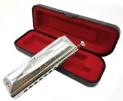 EASTTOP T10-40 10 Hole 40 Tones Chromatic Harmonica Pure Thick Key of C Beginner