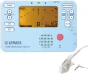 Yamaha TDM-710BLM Tuner & Metronome – Blue Body with Ivory TM-40 Microphone