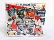 2021 Rookies & Stars Longevity Mega Box Football NFL 1 AUTO & MEM NEW SEALED!!!