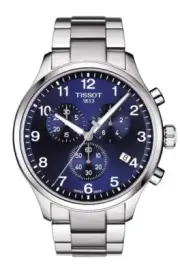 Tissot Men's Swiss Chrono XL Blue Dial Classic T-Sport Watch T116.617.11.047.01
