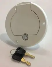 Lockable Caravan Water Filler White Camec Accessories RV Camper BOAT JAYCO PARTS