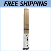 Quality Hickory 5A Drumsticks - For Electronic & Acoustic Drumming - 4 Pack