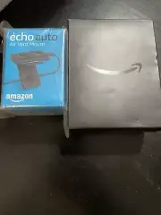 Amazon Echo Auto Smart Assistant In Sealed Box PLUS Air Vent Mount NEW IN BOX