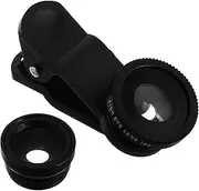 POPETPOP 1set Mobile Phone Fisheye Lens Kit Clip Macro Wide Angle and Fisheye Lenses for Smartphones Professional Photography Accessories for Enhanced Visual Experience