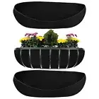 3Pcs Plant Flower Basket Liners Planter Replacement Liners For Plants Flower Pot