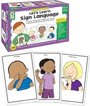Carson Dellosa Key Education Let's Learn Sign Language Workbook (845046)