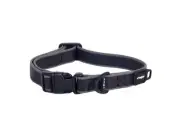 Rogz Classic Amphibian Dog Collar - Large (Black)