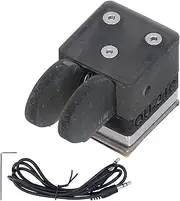 Nutriess Paddle CW Key Magnetic Radio Key Shortwave Radio Morse Code Key Automatic Electric Absorption for Amateur Radio Enthusiasts
