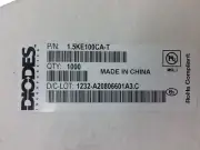 1.5KE100CA-T DIODES 1.5KE100CA TVS DIODE 85.5VWM 137VC DO214AB ROHS 30 PIECES