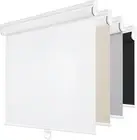 Cordless Blackout Roller Shades for Windows, Thermal 36"W x 72"H White