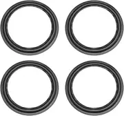 uxcell 12" 12inch Speaker Rubber Edge Surround Rings Replacement Part for Speaker Repair or DIY 4pcs
