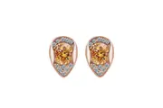 Crystals from SWAROVSKI Topaz Pave Earrings