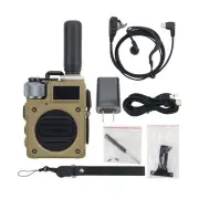 400-470Mhz Walkie Talkie Handheld Transceiver 5000KM 10W Wearable UHF Radio G6