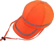 [FOYTOKI] Reflective Safety Helmet Hard Hats for Men Sun Hat for Men Sunshade Hat Sun Hats for Men Shade Hats for Men Men;s Sun Caps Men;s Sun Hats Caps for Men Yellow Fabric