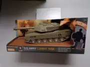 US Army - Friction Powered Combat Tank with Lights and Sounds (BBAM20130)