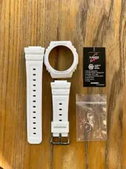 Casio G-Shock GA-2100 replacement strap and case White