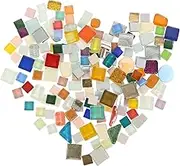 1 Mosaic Gems for DIY Crafts Irregular Flat Back Tiles Multi Color for Home Decoration Garden Pathways and Creative Art Projects