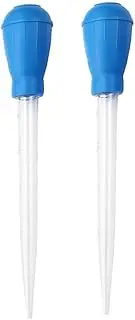 Aquarium Clean Pipette Dropper, 2Pcs 30ML Manual Fish Tank Water Changer Aquarium Dropper