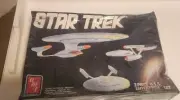 Star Trek 3 Piece U.S.S Enterprise Set Model Kit 1989 AMT ERTL 6618
