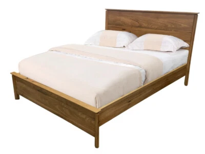 MURRAY QUEEN BED SOLID MARRI WOOD TIMBER NATURAL STANDARD FRAME STYLE
