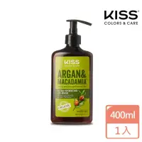 在飛比找momo購物網優惠-【KISS】以色列摩洛哥油堅果洗護洗髮精400ml*1入(c