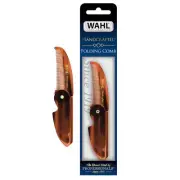 Wahl Beard & Mustache Folding Comb for Men's Grooming - Handcrafted & Hand Cut w