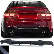 Rear Diffuser Black Gloss for 3er BMW E90 E91 2005-2012 With M-PACKET