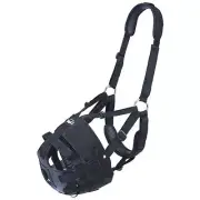 Grazing Muzzle Deluxe Padded Adjustable Halter Easy Breathe V Nose Tough 1 Full