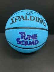 SPALDING SPACE JAM THE MOVIE LOONEY TUNE GOON SQUAD BASKETBALL BLUE - LEBRON