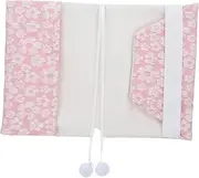 Veemoon Floral Fabric Book Cover Protector for Hardcover Journals Stylish Design for Students Teachers and Book Lovers Versatile and Multifunctional