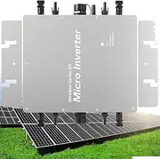 Solar Grid-Connected Inverter, Waterproof Micro-Inverter, Solar Photovoltaic Power Generation System Power Inverter, Automatic Ac Voltage Identification