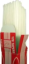 Cathedral Brand Wax Lighting Taper Sticks 1/8 Inch x 16 Inch Box of 120